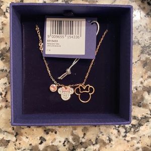Swarovski Minnie Mouse necklace